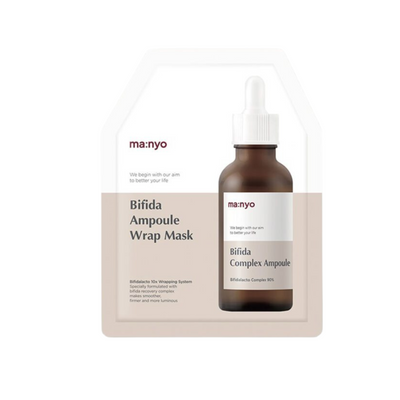 Маска гідрогелева з біфідобактеріями Manyo Bifida Ampoule Wrap Mask 10861 фото