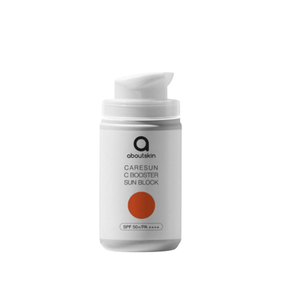 Антиоксидантний сонцезахисний крем About Skin Caresun C Booster Sun Block SPF50+ PA++++, 30 мл 10952 фото