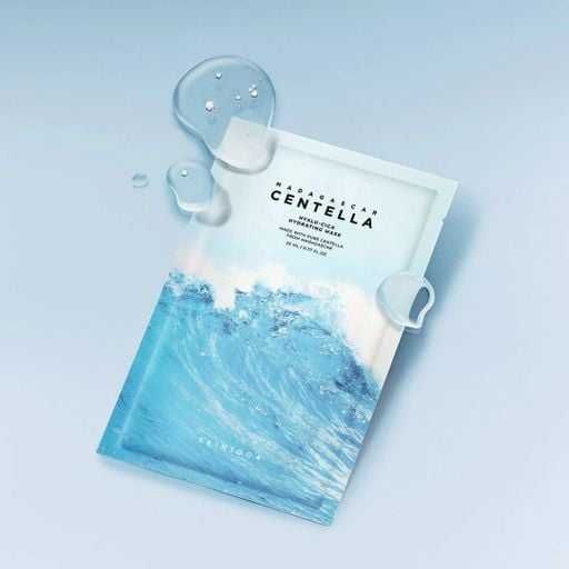 Глибоко зволожувальна тканинна маска для обличчя SKIN1004 Madagascar Centella Hyalu-Cica Hydrating Mask 10944 фото