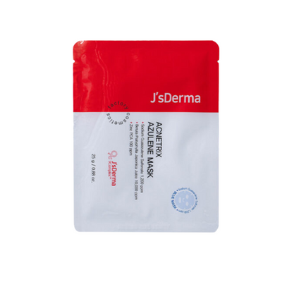 Маска тканинна заспокійлива з азуленом J&rsquo;sDerma Acnetrix Azulene Mask 10056 фото