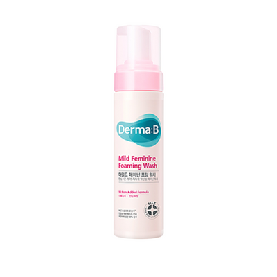 Пінка для інтимної гігієни Derma:B Mild Feminine Foaming Wash, 200 мл 10912 фото