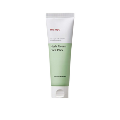 Маска глиняна заспокійлива із зеленим чаєм Manyo Herb Green Cica Pack 10212 фото