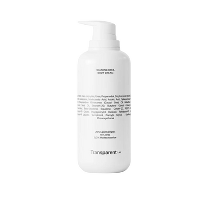 Заспокійливий лосьйон для тіла з сечовиною Transparent Lab Calming Urea Body Lotion, 400 мл 10685 фото