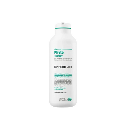 Фітотерапевтичний шампунь для чутливої шкіри голови Dr.FORHAIR Phyto Therapy Shampoo, 500 мл 10261 фото