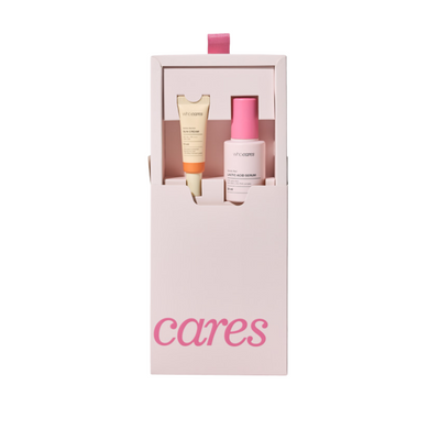 Набір засобів для обличчя WhoCares Gentle Peel Lactic Acid Serum x Bifida Barrier Sun Cream 10876 фото