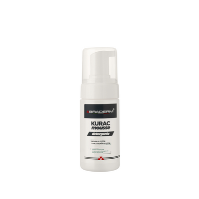 Пінка для вмивання Braderm Kurac Cleansing Mousse, 100 мл 10738 фото