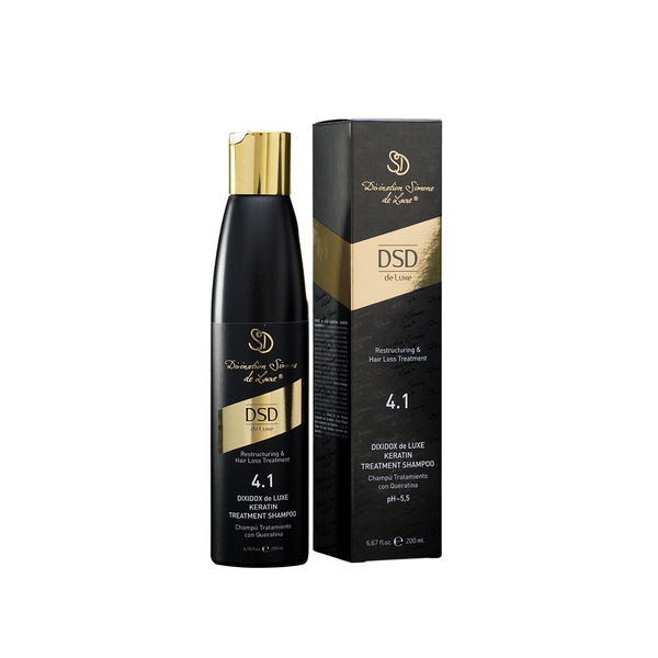 Відновлюючий шампунь DSD de Luxe 4.1 Keratin Treatment Shampoo, 200 мл 10650 фото