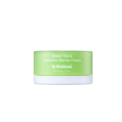 Відновлювальний крем із зеленим чаєм та церамідами BY WISHTREND GREEN Tea & Ceramide Barrier Cream 10335 фото