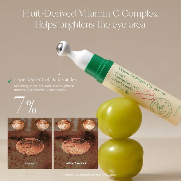 Сироватка для шкіри навколо очей з колагеном AXIS-Y Vegan Collagen Eye Serum, 10 мл 10839 фото
