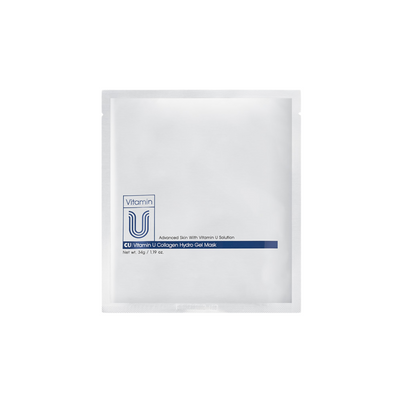 Гідрогелева маска для наповнення та сяйва шкіри CU SKIN Vitamin U Collagen Hydrogel Mask 10495 фото