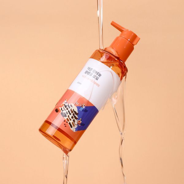 Гідрофільна олія з екстрактом соєвих бобів та пантенолом ROUND LAB Soybean Panthenol Cleansing Oil 10928 фото