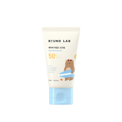 Дитячий сонцезахисний крем ROUND LAB Baby Mild Sunscreen, 60 мл 10844 фото