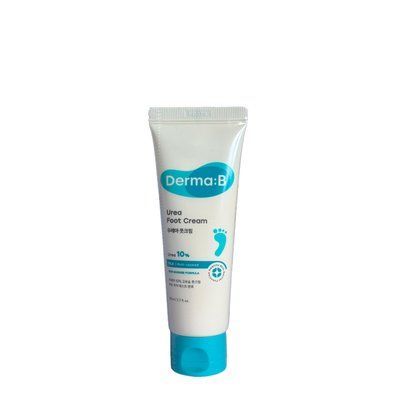Крем для ніг зволожувальний з сечовиною 10% Derma:B Urea 10 Foot Cream, 80 мл 10886 фото