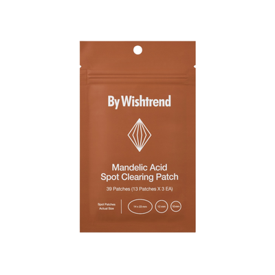 Патчі з мигдальною кислотою від висипань та постакне BY WISHTREND Mandelic Acid Spot Clearing Patch, 39 шт 10566 фото