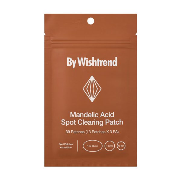 Патчі з мигдальною кислотою від висипань та постакне BY WISHTREND Mandelic Acid Spot Clearing Patch, 39 шт 10566 фото