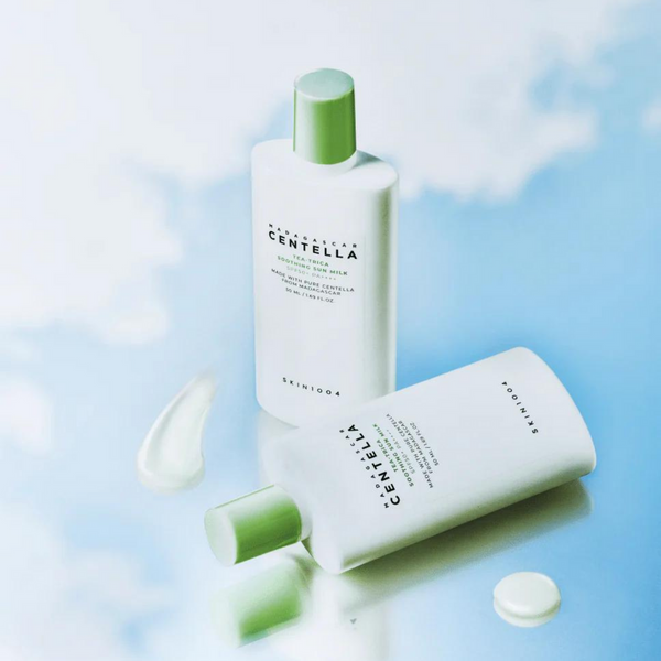 Сонцезахисне молочко з чайним деревом Skin1004 Madagascar Centella Tea-Trica Soothing Sun Milk, 50 мл 10007 фото