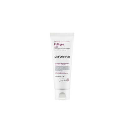Шампунь для сухого та пошкодженого волосся Dr.FORHAIR Folligen Silk Shampoo, 70 мл 10437 фото
