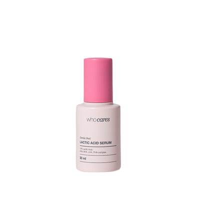 Незмивна сироватка-пілінг із молочною кислотою WhoCares Gentle Peel Lactic Acid Serum, 30 мл 10856 фото