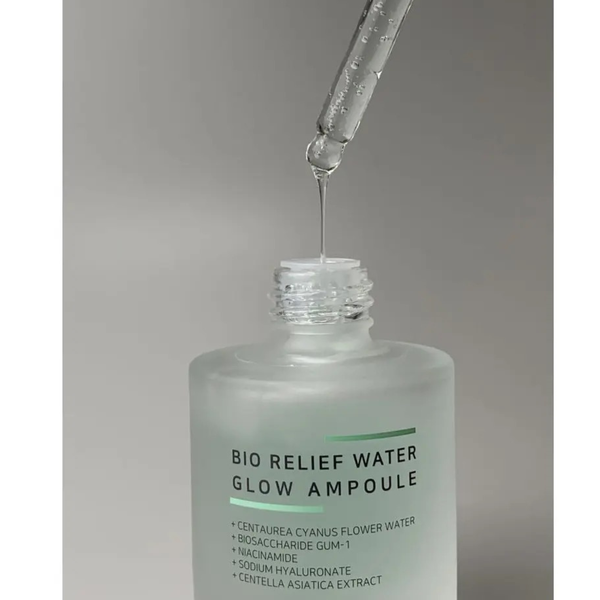 Заспокійлива, гідратуюча та протинабрякова сироватка Usolab Bio Relief Water Glow Ampoule, 30 мл 10603 фото